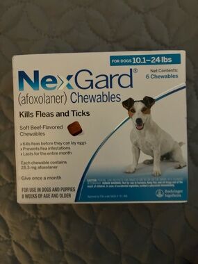 Nexgard for Dogs 10.1–24 lbs 6 month supply